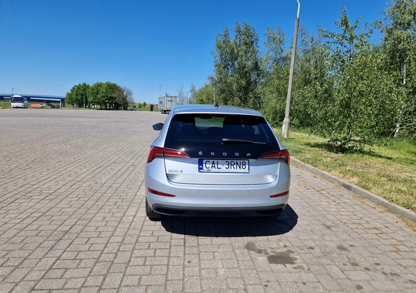 Skoda Scala cena 69900 przebieg: 62000, rok produkcji 2020 z Ryki małe 277